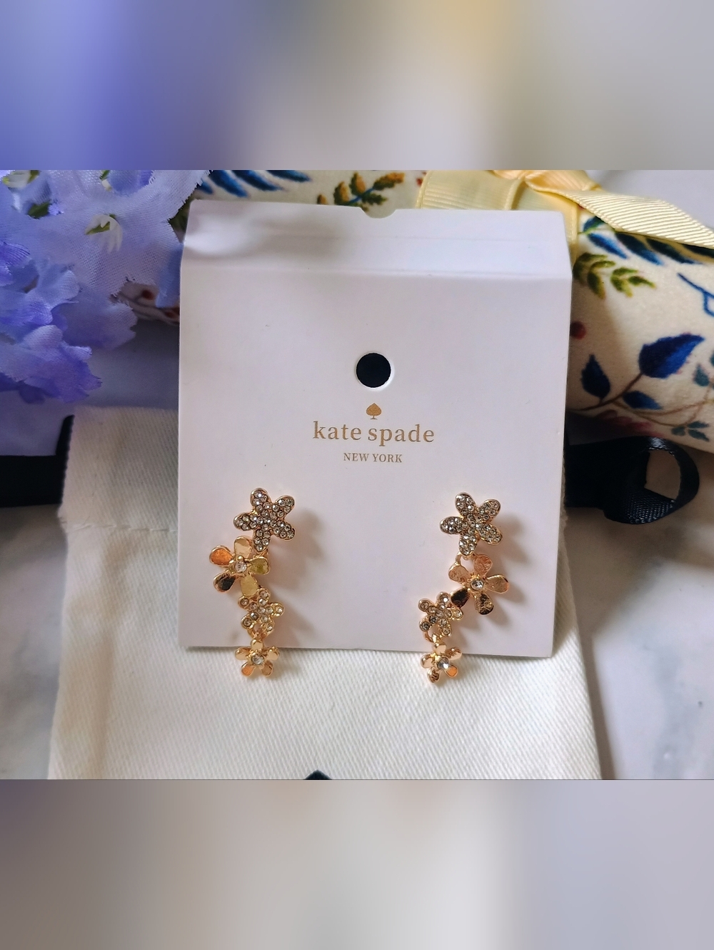 Kate Spade Limited Edition Earrings 4 Flowers